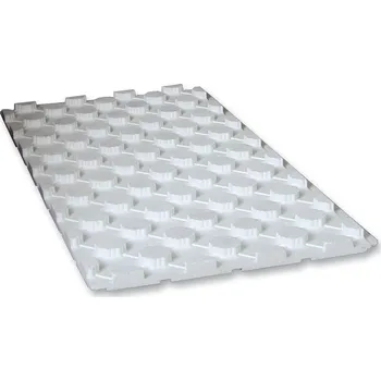 Stavebniny IVAR CS TB20P05 bílá 120 x 60 x 4 cm 