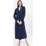 Dámský bambusový župan CHANTAL - Tmavě modrá, XL, Luisa Moretti