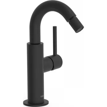 Vodovodní baterie Tres STUDY COLORS Jednopáková bidetová baterie 21,7cm, úhel otočení 360º, 26222402 Provedení: Černá mat