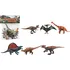 Figurka Teddies Dinosaurus 6 ks