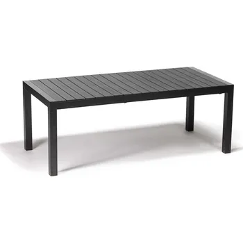 Jídelní stůl IWHOME Granada XXL IWH-10120004 antracit