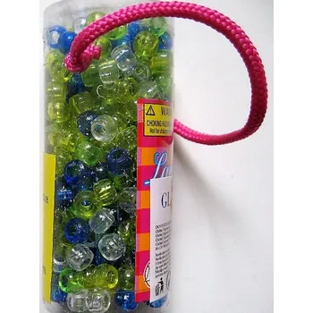 Dětské navlékací korálky Korálky v tubě