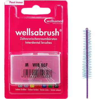 Zubní kartáček Wellsabrush M mezizubní kartáčky 0,8mm, 10ks