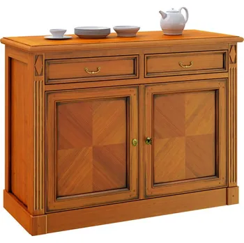 Komoda Příborník dvojdílný 06x350, třešeň francouzská