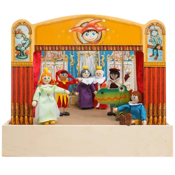 Loutkové divadlo Loutkové divadlo - kompletní sada pro tři královské české pohádky