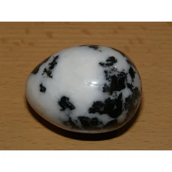 Drahý kámen Jaspis zebra mramor - Vajíčko - kv6