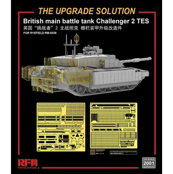 Plastikový model Ryefield model 1/35 The Upgrade solution series For Challenger 2 TES