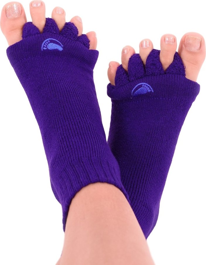HAPPY FEET Adjustační ponožky PURPLE vel.M (vel.39-42)