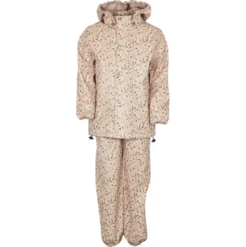 dívčí zimní kombinéza EN-FANT Rainwear set AOP Cameo Rose vel. 80-140 122 (doporučená výška 120-127cm)