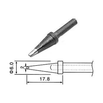 Páječka HROT N4-4 2mm PRO SERVISNÍ STANICE ZD912,ZD916,ZD917