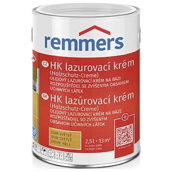 Lak na dřevo HK lazurovací krém 0,75 l Teak