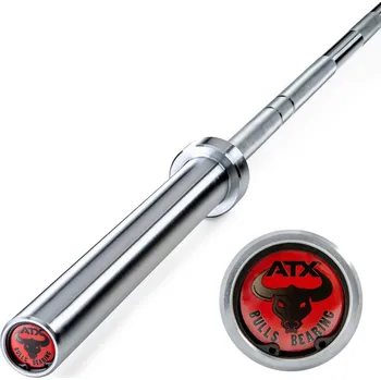 Profesionální olympijská osa ATX Bulls Bearing Bar - MK 2200/50 mm - doprava zdarma