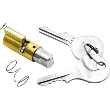 Tecnium Zámek řízení / sedla 4mm, Vespa 50, 125 VC32875