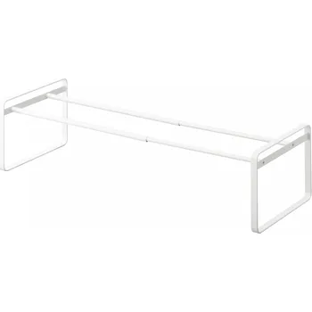 Botník Nastavitelná police na boty Yamazaki Frame 7209 Shoe Rack | bílá