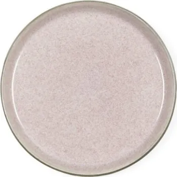 Talíř Bitz, Dezertní talíř 22 cm Grey/Rose | červená