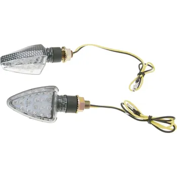 Směrový světlomet 101 Octane Sada blinkrů M10 závit LED, carbon look Mini, krátká verze IP34615