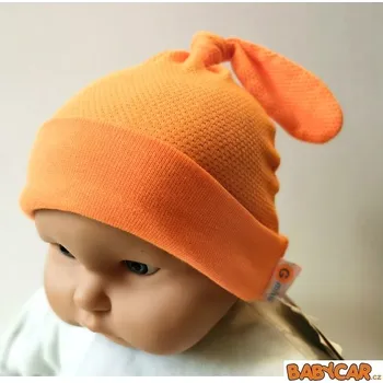 Čepice G MINI čepice Oranžová vel. 1 DOPRODEJ!