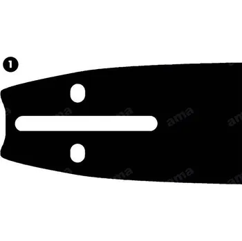 Pilová lišta Náhradní lišta 3/8" LP. 14"(35cm) - 1,3 mm, 53 Z