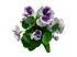 Umělá květina Autronic KT7185 maceška bílá/fialová