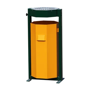 Odpadkový koš Venkovní odpadkový koš s popelníkem 60l