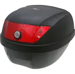 101 Octane Kufr černý - červená odrazka 28L 22750