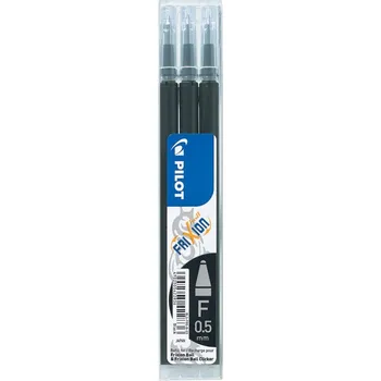 Pilot Frixion Ball Clicker 0,5 mm 3 ks, černá