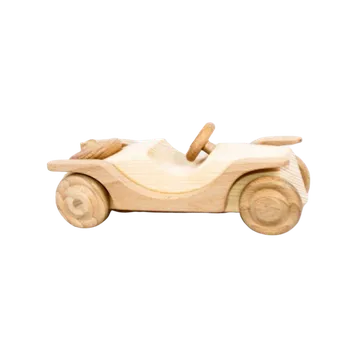Dřevěná hračka Auto - kabriolet