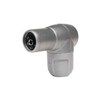 Anténní redukce Konektor anténní úhlový kovový TELEVES 4131 - samice