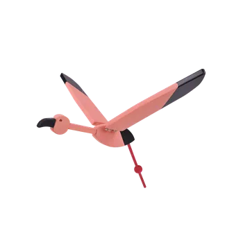 Dřevěná hračka Plameňák malý