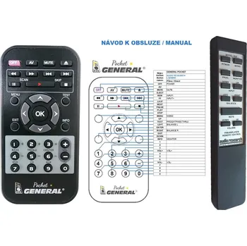 General AUDIO RESEARCH LS25 MKII - náhradní dálkový ovladač