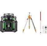 Rotační laser ADA Rotary 400 HVG + stativ s klikou a lať