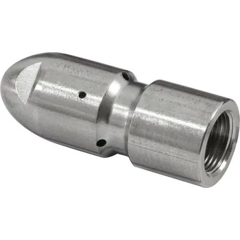 Příslušenství pro vysokotlaký čistič OEM Vysokotlaká mini-tryska k čištění M7, 3+3, vnitřní závit M7, vn. ∅ 9,8 mm, vel. trysky 065, 500 bar, nerez