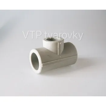 Instalatérský materiál PPR T-kus redukovaný PN20 Redukce: 50 x 32 x 50