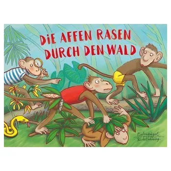 První čtění Die Affen rasen durch den Wald - Grunske, Karoline