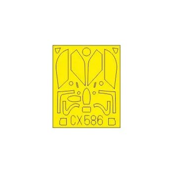 Plastikový model Mask 1/72 MiG-21PF (EDU)