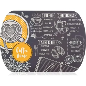 prostírání Banquet Retro oválné korkové prostírání 39 x 28 cm