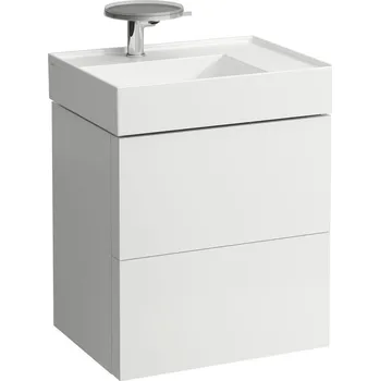 Nábytek Kartell by Laufen - skříňka 58x45 pod umyvadlo H810334, bílá matná H4075580336401