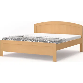 Postel BMB Postel Karlo Art oblá - imitace dřeva Dekor: Buk, Rozměr: 180 x 200 cm