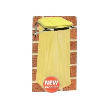 Odpadkový koš Nástěnný držák na odpadkové pytle s víkem WALLFIX