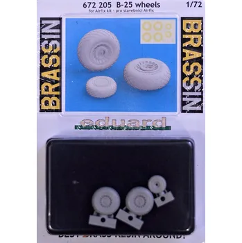 Plastikový model BRASSIN 1/72 B-25 wheels (AIRF)