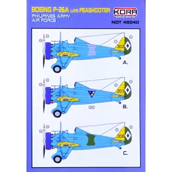 Plastikový model 1/48 Decals P-26A Late Philippines Army AF