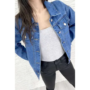 Dámský kabát Gourd jeans Denim bunda GD6036-K Velikost: S