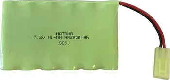 MOTOMA Baterie nabíjecí akupack Ni-MH 7,2 V 2000 mAh 