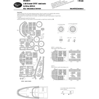 Plastikový model 1/48 Mask A-26B-15 Invader EXPERT (ICM 48282)