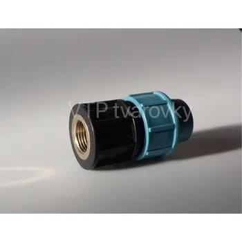 Vodovodní potrubí DONSEN PPS přechod s vnitřním závitem MOSAZ Redukce: 40 x 5/4”