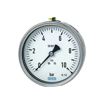 Manometr WIKA 358/CH 1.6% G1/4 0-10 bar