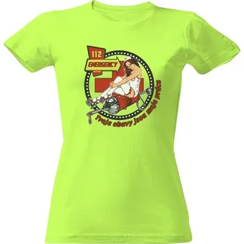 Dámské tričko Tričko s potiskem Emergency dámské