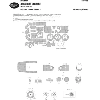 Plastikový model 1/48 Mask Ju-88C-6b BASIC (ICM 48239)