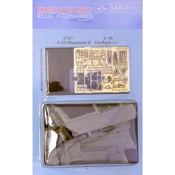 Plastikový model 1/48 F-4S Phantom II cockpit set (ZOUKEI-M.)