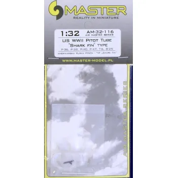 Plastikový model 1/32 US WWII Pitot Tube 'Shark Fin' type
